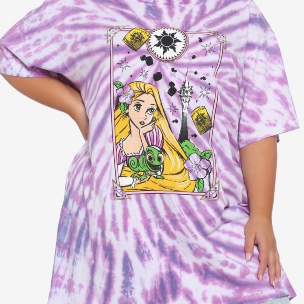 Tangled Rapunzel Tie Die Shirt